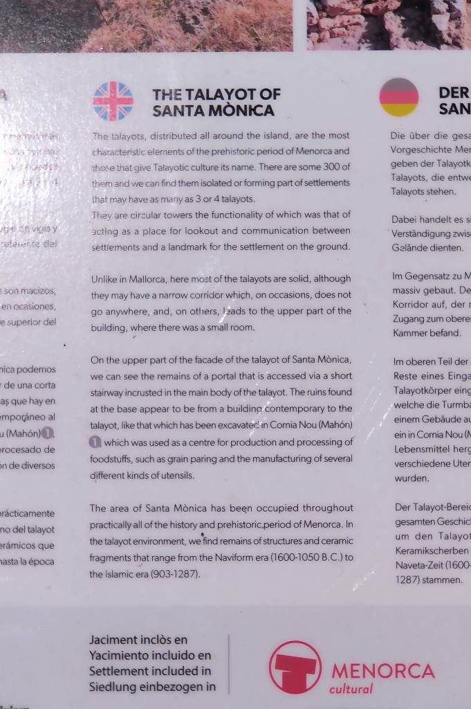 Information about the Santa Monica talayot